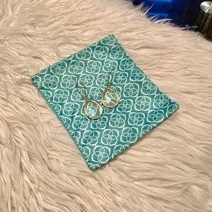 Kendra Scott Clear Iridescent Allison Earring